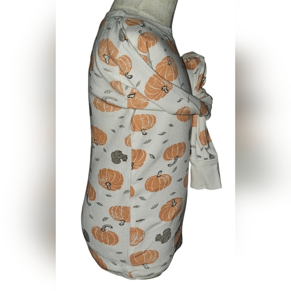 Little Planet by Carter's Boy Girl Organic Cotton PJs 2pc Harvest Pumpkins Sz 3T - Picture 7 of 16